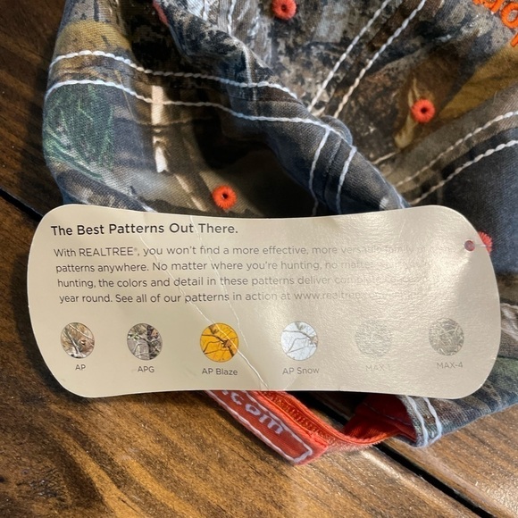 Realtree Camo Baseball Hat Cap America NWT - Picture 3 of 8